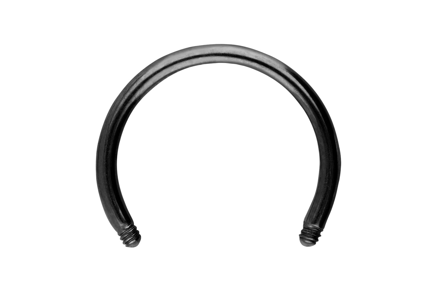 Titan Hufeisenring Piercing ohne Kugel